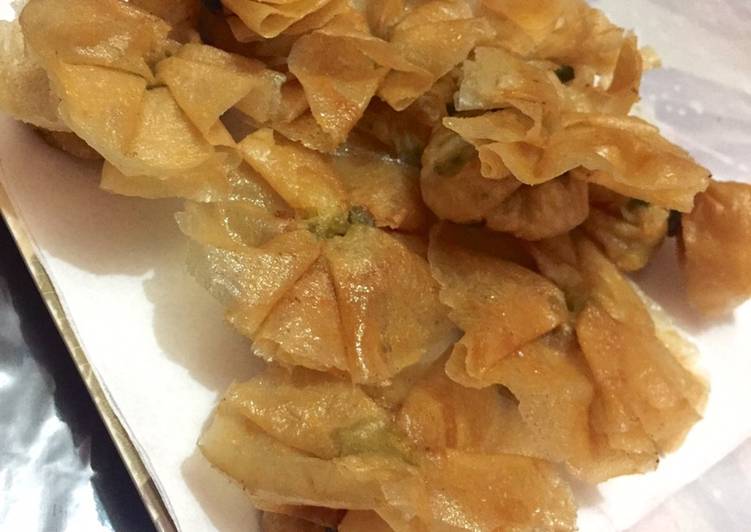 Pangsit Udang Goreng