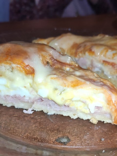 Una foto de 💥pizza rellena fácil💥