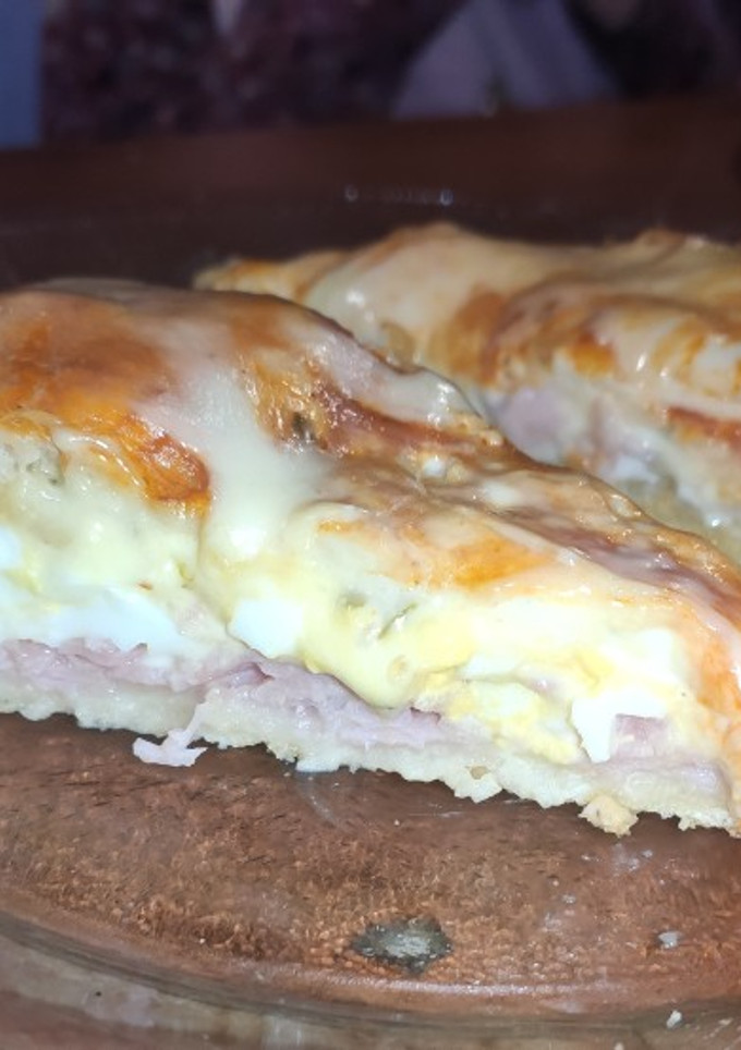 Una foto de 💥pizza rellena fácil💥
