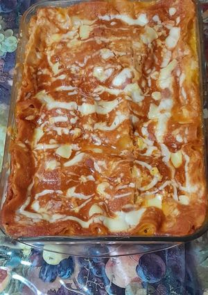 Une photo de Recette de lasagne au poulet
