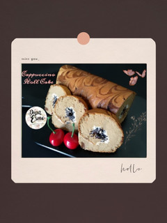 Foto resep Cappuccino Roll Cake