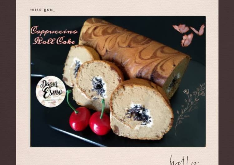 Rahasia Membuat Cappuccino Roll Cake yang Bikin Ngiler