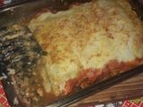 Canelones con salsa Blanca