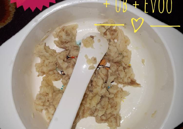 Langkah Mudah untuk Menyiapkan Pure Ikan Lele + UB + Evoo Mpasi Anti Gagal