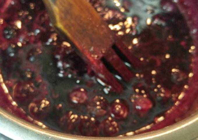 Easiest Way to Prepare Quick Blueberry reduction