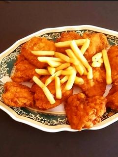 صورة لوصفة دجاج بروستد