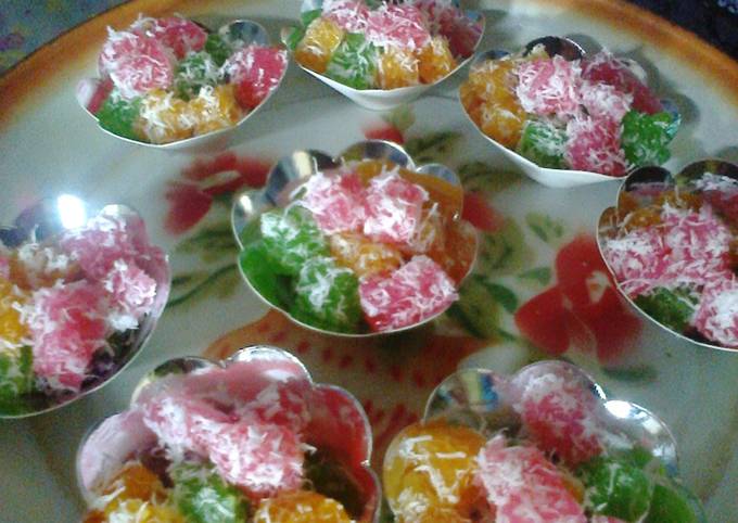 Ini dia! Resep termudah buat Cenil bihun nanas dijamin menggugah selera