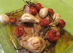 Une photo de Poitrine d'agneau au Gomasio