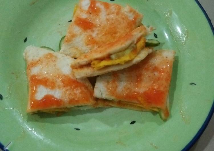 Cara Termudah Untuk Memasak Nikmat Sandwich Telur Cara Bunda Rahayu Susanti