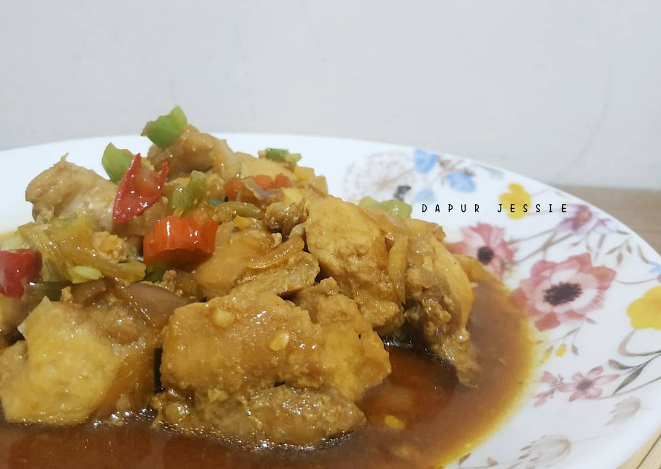 Ayam Fillet Kuah Kecap Pedas