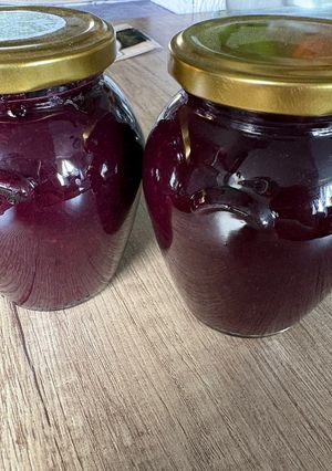Áfonya lekvár recept fotója