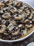 Banana Choco Pizza (Dessert/Sweet Pizza)