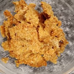 A picture of Flaxseed crackers.