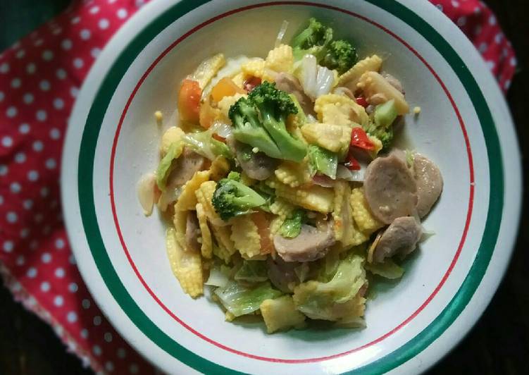 Resep Tumis putren bakso dll, Bikin Ngiler
