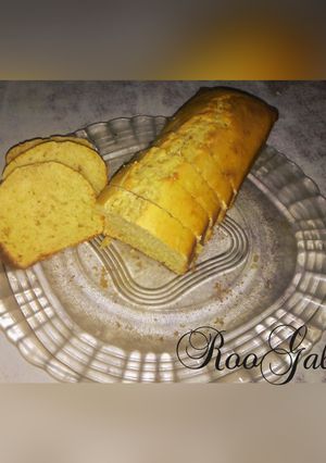 Una foto de Budín de manzana