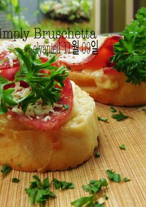 Foto resep Simply Bruschetta