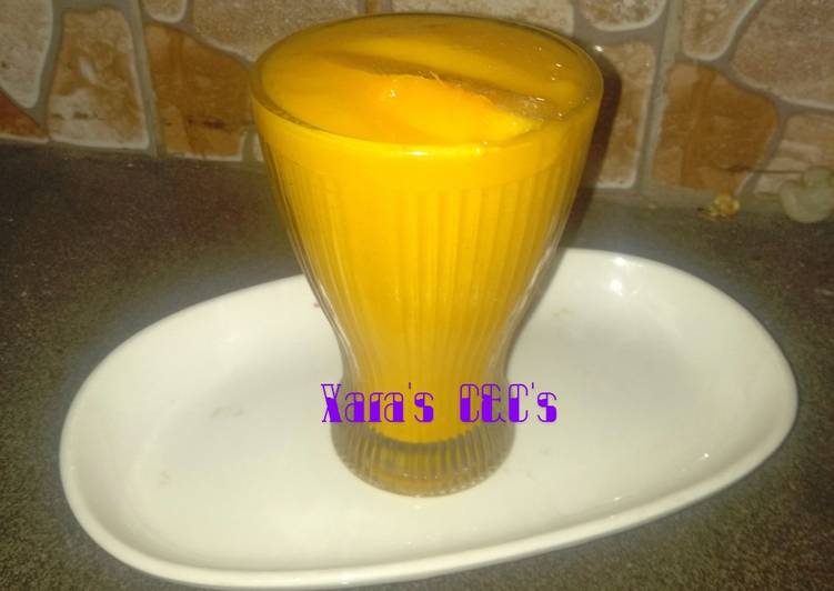 How to Cook Yummy Mango smoothie This is Secret Recipe  From Best My Grandma's Recipe !!