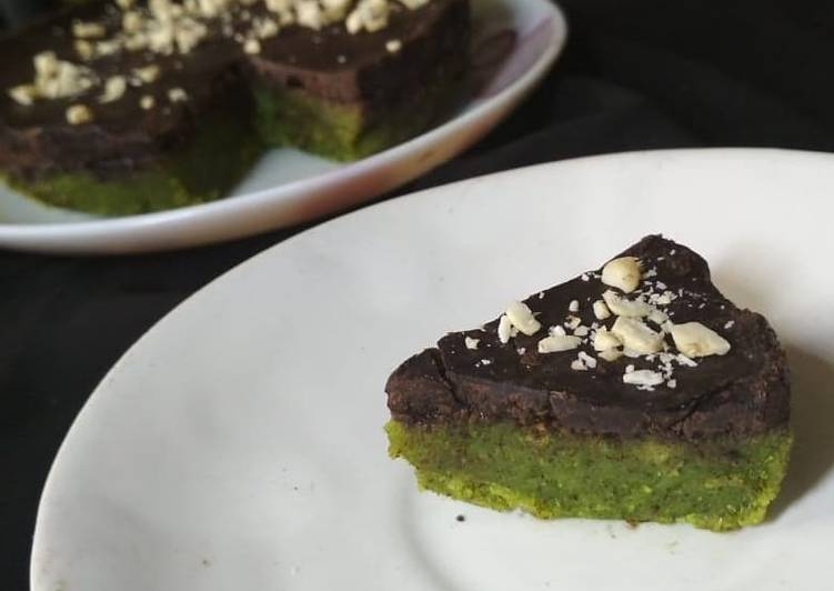 no bake kiwi choco mini cake recipe main photo
