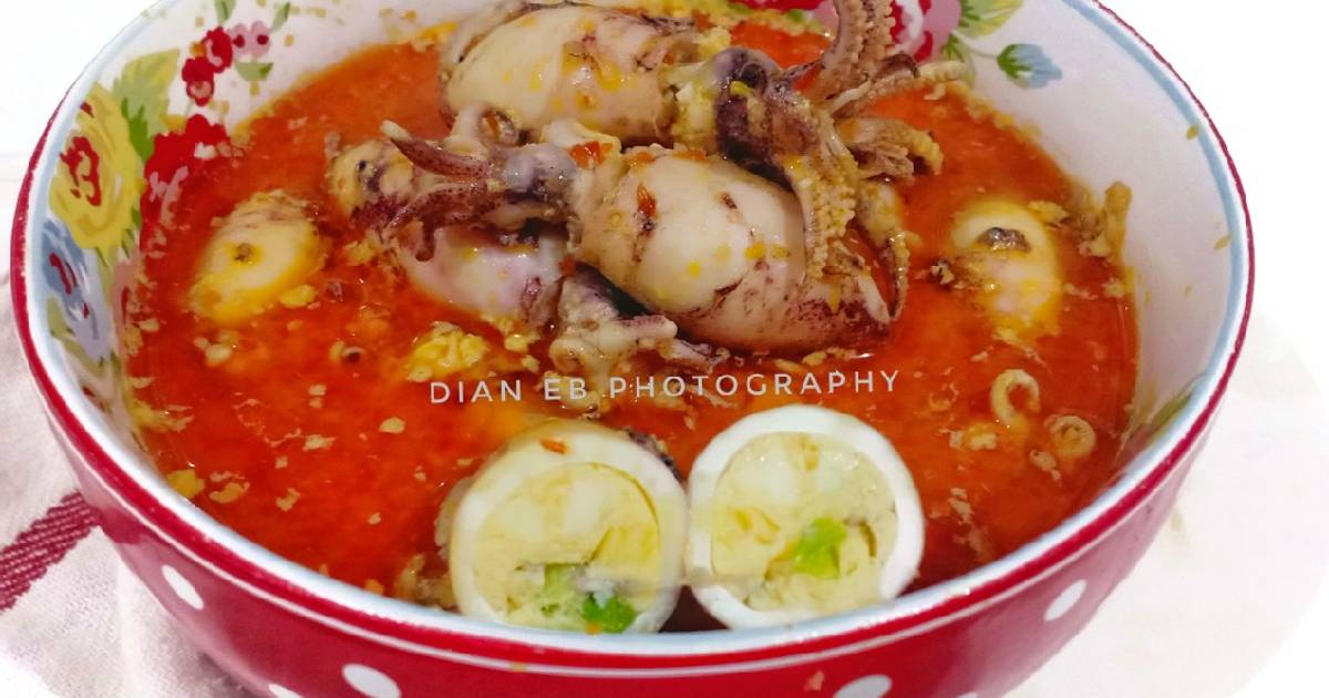 Resep Gulai Cumi Isi Tahu Telur Oleh Dian Mavizsof - Cookpad