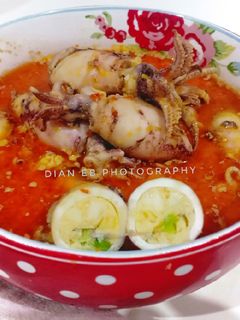 Foto resep Gulai Cumi Isi Tahu Telur
