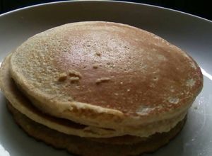 Una foto de Panqueques de avena
