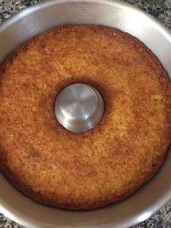 Una foto de Tarta de naranja y yogurt de limón 🍋