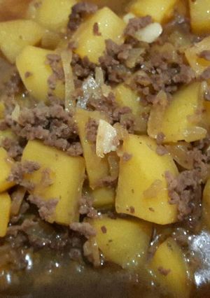 Foto resep Daging Kentang Kecap