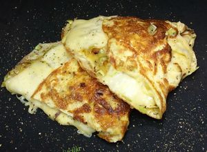 Foto principal de Omelette de puerro y queso
