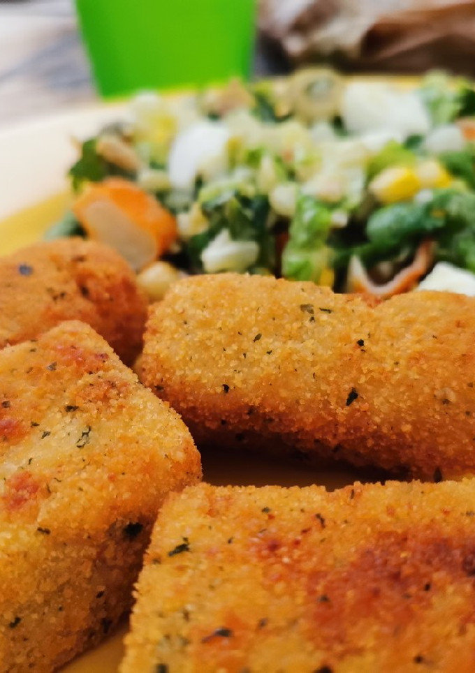 Una foto de Croquetas de pollo!!!