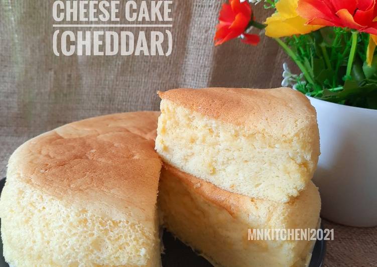 Resep Baru Japanese Cheese Cake (cheddar) Mantul Banget