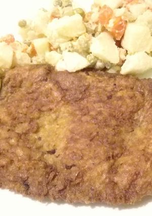 Una foto de Milanesas de cuadrada