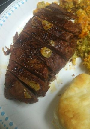 A picture of Iron Skillet Steaks.