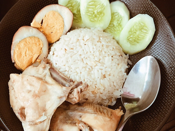 Resep: Nasi Hainam, Ayam Hainam, Pindang Telur Murah
