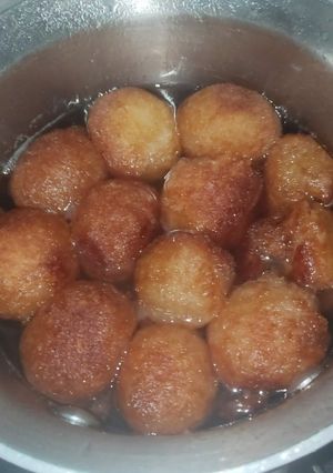 मेरे बनाए स्वादिष्ट गुलाब जामुन ❤️ रेसिपी मुख्य फोटो