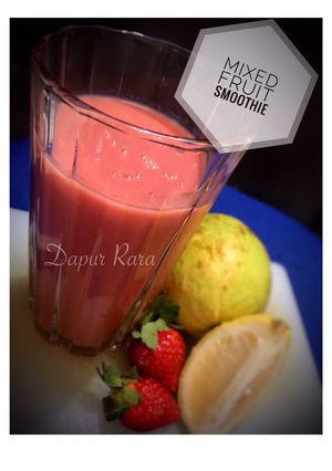 Foto resep Mixed fruit smoothie