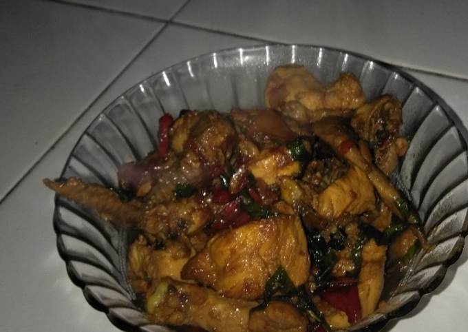 Ayam kecap pedas manis