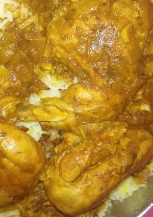 صورة لوصفة كبسة دجاج لذيذة 😋🍚