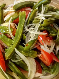 Una foto de Ensalada de nopales