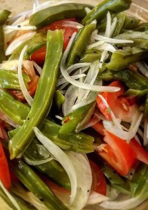 Una foto de Ensalada de nopales