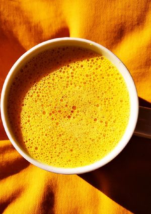 A picture of Turmeric Latte.