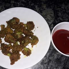 A picture of Broccoli pakodi.