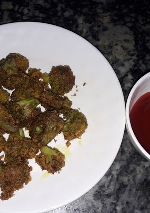 A picture of Broccoli pakodi.