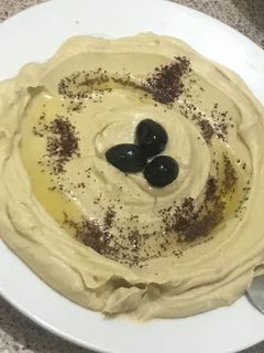 صورة لوصفة حمص بطحينه