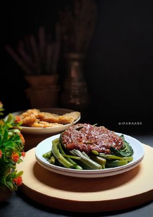Foto resep Kangkung Brambang Asem