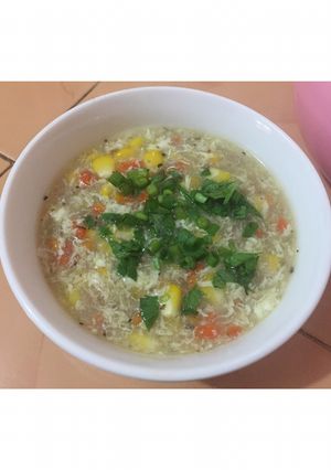 Foto resep Cream soup sweetcorn