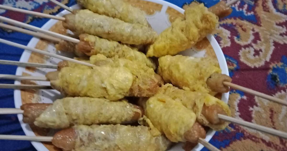 Resep Sostel Sosis Telur Gulung Gulung Oleh Tika Andriya Cookpad