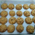 Cookies με βρώμη και κομμάτια κουβερτούρας