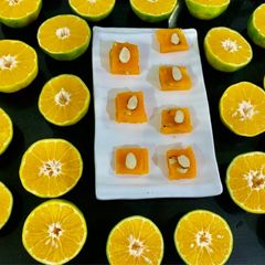 A picture of Orange halwa.