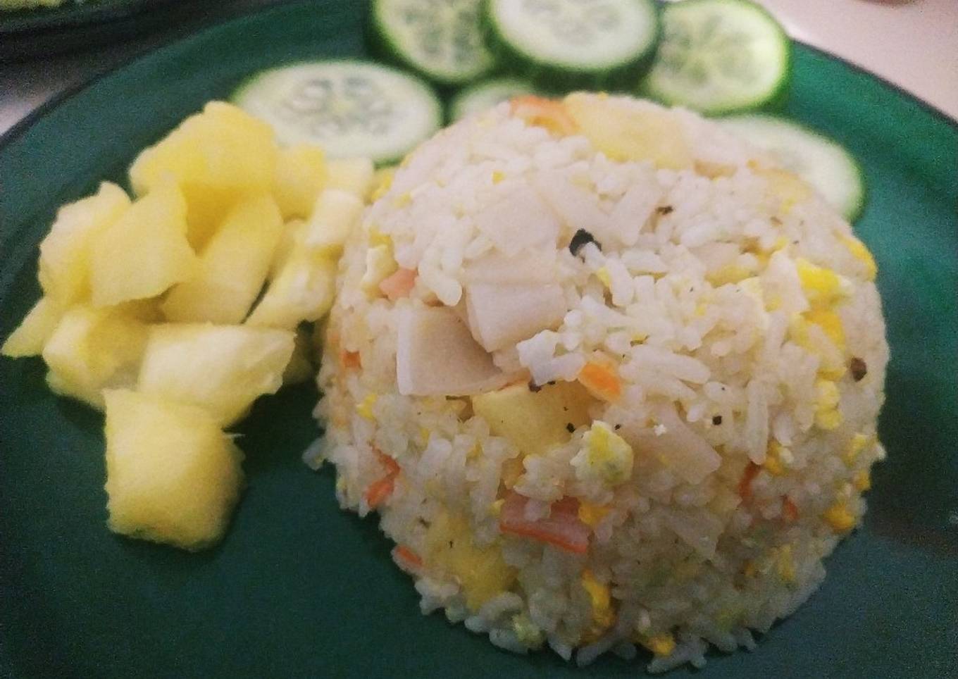 Nasi Goreng Nanas Crabstick