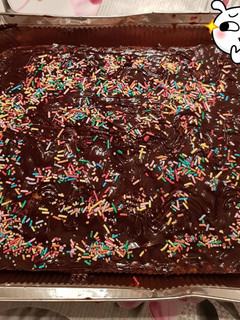 Una foto de Bizcocho sencillo de chocolate
